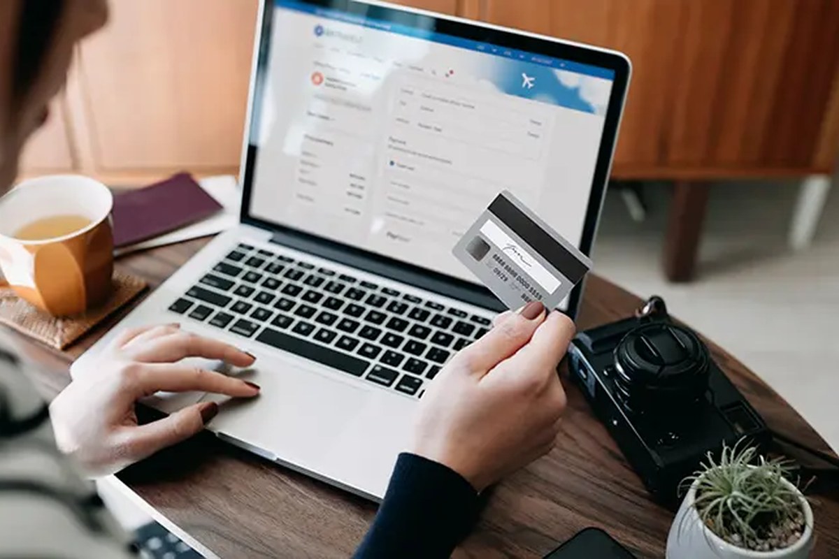 Business credit card used for business spending